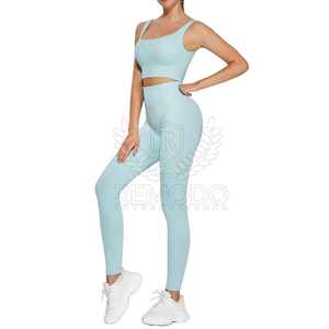 New Printed Women Yoga Set Wholesale Gym <b>Leggings</b> Bra Set Workout Yoga Set For Ladies 2025 - Product Image 2