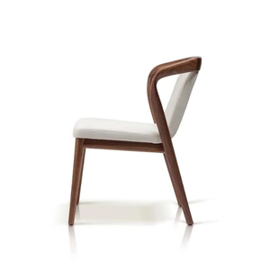 Chaise de salle à manger en bois massif italien nordique super confortable et écologique, couleur au choix, pour salon, utilisation en extérieur, exportation en Europe - Product Image 2