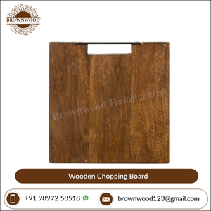 La tabla de cortar de madera con mango hecha a mano más vendida, diseño único para cocina, hoteles, restaurantes, uso disponible a un precio atractivo - Product Image 4