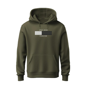 Sudadera con capucha de felpa francesa Tela de mezcla de algodón Premium, marca OEM, tamaño unisex en stock Sudaderas con capucha de felpa de algodón 100% - Product Image 6