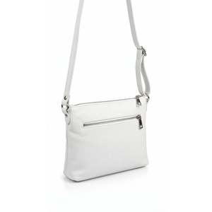 Autentica Borsa a Tracolla Italiana 26067 per Donna in Morbida Pelle Dollaro e Coccodrillo - Product Image 3