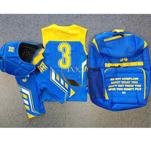 Personalizado nombre del equipo y número de impresión por sublimación 7V7 7 en 7 uniformes de fútbol en Nuevo diseño de alta calidad 7on7 uniforme - Product Image 1