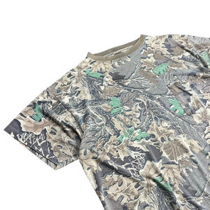 T-shirt surdimensionné en camouflage d'arbre réel, T-shirt personnalisé, T-shirt vierge, imprimé jungle, T-shirt pour homme - Product Image 5