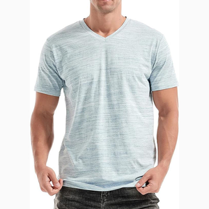 T-shirts sportifs tricotés respirants pour hommes grandes tailles, faible MOQ, dernier design 2025, vente chaude, impression de logo personnalisé, haute qualité - Product Image 1