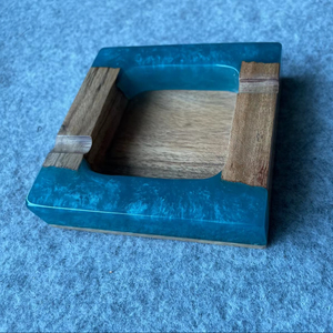 Cenicero para fumar de resina de madera de calidad superior Bandeja para tabaco Cenicero de tamaño personalizado a un precio aceptable - Product Image 1