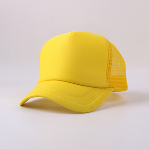 Casquette de baseball unisexe à maille vierge OEM personnalisée par sublimation en mousse LOGO personnalisé camionneur à maille fluorescente au néon - Product Image 6