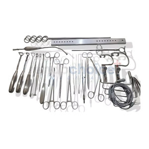 29pcs Instrumentation chirurgicale complète pour l'amygdalectomie Ensemble ORL en acier inoxydable pour les professionnels de la santé - Product Image 6