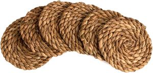 Dessous de verre perlé décoratif de table de restaurant d'hôtel de caboteur de quenouille d'aspect royal et article d'utilisation doué - Product Image 4