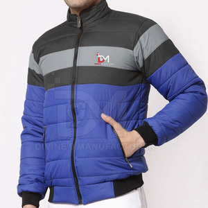 Veste matelassée légère et imperméable pour hommes avec col montant Nouvelle veste matelassée élégante, chaude et vierge - Product Image 2