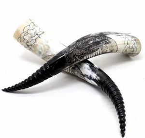 Corne naturelle authentique Viking Crafts Soufflant Corne pour une expérience de boisson Viking authentique - Product Image 4