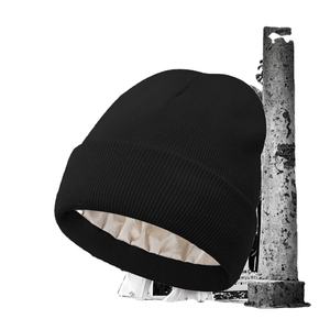 Chapeau de style décontracté unisexe en tricot chaud et protecteur, 100% acrylique, tissu jacquard courant, style urbain - Product Image 4