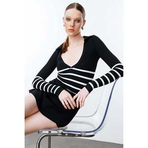 Camiseta de Manga Larga con Cuello Polo - Product Image 4