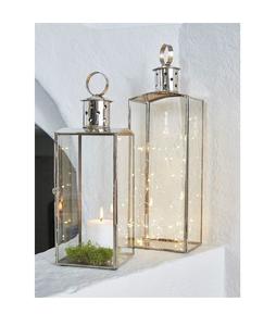 Lanterne à bougie en métal et verre de décoration de maison et de jardin nouveau Design lanterne à bougie en métal faite à la main pour la décoration de la maison - Product Image 1