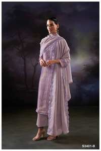 Vente en gros de jacquard de soie Salwar Kameez Collection Catalogue de vêtements de fête Tenue de mariage Vêtements indiens et pakistanais Tarif de gros - Product Image 2