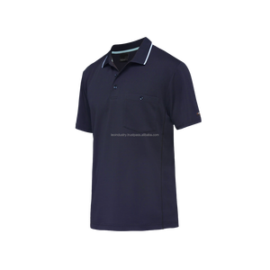 Polo personnalisé été nouvel ensemble décontracté hommes ample, confortable, respirant short à manches courtes coton ensemble deux pièces - Product Image 3