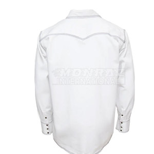 Algodón trabajo FR camisa para hombres 100% algodón FR soldadura camisa soldadura seguridad camisa resistente al fuego - Product Image 2