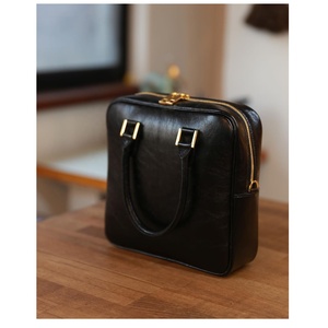 Luxury Quality Genuine Leather Handmade Hand <b>Bag</b> With <b>Long</b> Strap Shoulder <b>Bag</b> Top Indian Supplier Manufacturer Saman Exports - Product Image 3