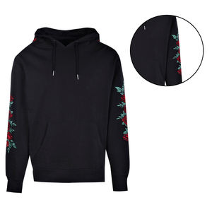 Sweat-shirt pour homme de qualité supérieure, uni, lourd, à broder, surdimensionné, impression de logo personnalisé, pull en coton, sweat-shirts personnalisés - Product Image 5