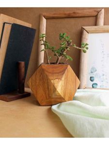 Jardinières en bois faites à la main Exportateurs en vrac d'Inde - Product Image 2