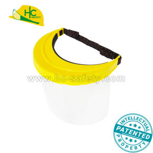 F06 Escudo facial doble para la cabeza Escudo de seguridad industrial - Product Image 5