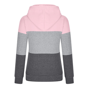 Sweat à capuche en tissu 100% Polyester de haute qualité pour femme, vêtement de rue à prix abordable, personnalisé, grande taille - Product Image 2