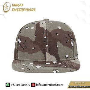 หมวกปีกแบนผ้าฝ้ายแท้ Snapback หมวกฮิปฮอปกลางแจ้งหมวกยุทธวิธีหมวกเบสบอลพราง - Product Image 3