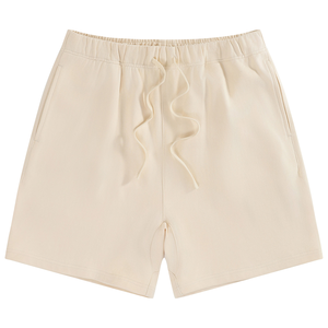 Shorts en molleton français surdimensionnés en gros, 330 g/m², streetwear pour hommes, 100 % coton, shorts de course lourds pour hommes - Product Image 1