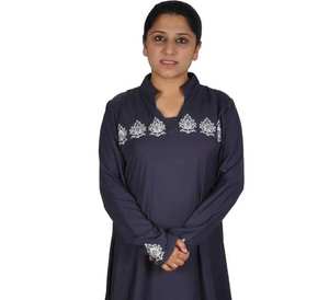 Vente en gros d'hijab en tissu coton et bambou biologique écologique, belle broderie cachemire, styles modestes, vêtements musulmans traditionnels - Product Image 1