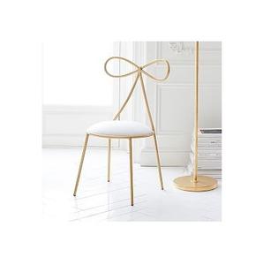 Silla de diseño moderno de calidad antigua para el hogar con tapa de terciopelo blanco, soporte dorado brillante de metal, uso en hotel, sala de descanso para el hogar a precio de venta - Product Image 5