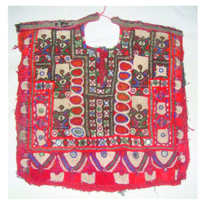 Collier brodé pour femmes, style afghan, baloch, tribal, banjara, broderie, travail au miroir, applique, couture, artisanat - Product Image 3