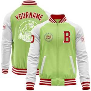 Veste universitaire classique Design laine cuir Baseball Letterman vêtements d'extérieur pour équipe sportive ou tenue Streetwear moderne - Product Image 6