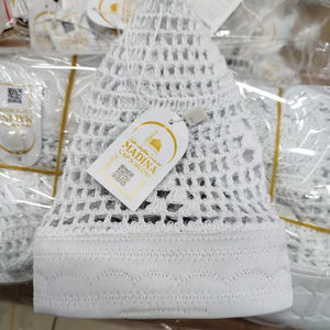 Gorros Kufi para Hombre a Precio Económico, Tejidos a Mano, Bordados, Gorro de Oración Musulmán, Algodón Premium con Banda, Ecológico, Ajustable - Product Image 5