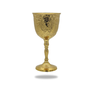Handmade Solid Brass <b>Goblet</b> | Vintage Royal Decorative Chalice | Elegant Medieval Style Table Decor Cup for Home & Gifting Use - Product Image 5