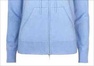 100% cachemire/laine/mérinos pull à capuche pour femme 24106 - Product Image 6