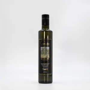 Premium EVOO Made in Italy Cold Press Extra Virgin Olive Oil 500ml Bottle Glass for Cooking