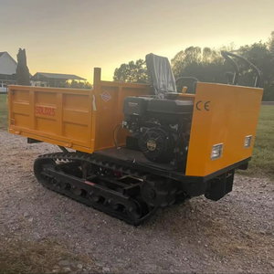 Mini Dumper de Orugas SDL D25 con Certificación CE y EPA, 3 Velocidades con Reversa, Mini Excavadora de Orugas con Volquete Hidráulico, Envío Gratuito - Product Image 1