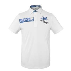 Ropa de Golf Handee Pro o Polo Ngn Tay Vi Hoa Tit L Cy V Sc Ngang - Product Image 3