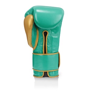 Gants de boxe MMA en cuir durables personnalisés RTS 2026, gants d'entraînement de boxe, doigts complets, fermeture à boucle et à crochets pour adultes, CP-BG-42 - Product Image 3