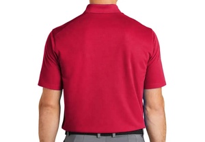 Hot New à la mode été Street Wear respirant coton hommes pour Polo T-Shirt Logo personnalisé broderie en gros décontracté - Product Image 4
