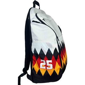Sac à dos de basketball de luxe personnalisé Spofit en Cordura 600D imperméable avec impression de lettres pour un usage sportif et de gym unisexe - Product Image 2