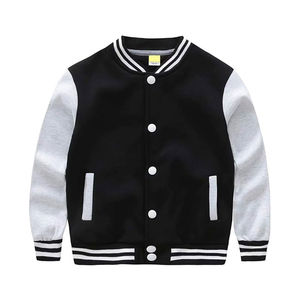 Logos sur mesure de la meilleure qualité sur les vestes de baseball Letterman veste universitaire en laine de couleur pour hommes avec service OEM - Product Image 3