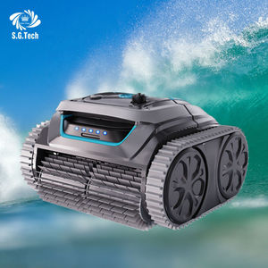 Limpiador de Piscinas Robótico Inalámbrico Nuevo, Aspiradora ABS de Fuerte Succión para Piscinas Elevadas, Planas y Enterradas - Product Image 1