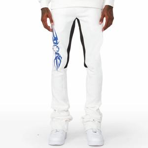 Chándal de 100% algodón lavado ácido personalizado transpirable Vintage con capucha y pantalones de chándal conjunto de Jogger para lavado de piedra de invierno - Product Image 5