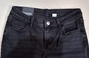 Pantalones Vaqueros de Mezclilla Tejida Casual para Mujer, de Alta Calidad, Corte Recto Medio, Cómodos, Impermeables, Ecológicos, Transpirables, Lavados - Product Image 3