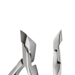Pince à ongles en acier et métal de 8mm sur mesure avec double ressort et lames minces coupe-ongles à cuticules à poignée unie pour bébés - Product Image 6