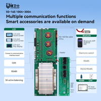 BMS stockage d'énergie onduleur PCBA Circuit Lifepo4 cellule Lithium Lion BMS 48V LFP NMC 100A 150A 200A 300A 16S Smart BMS
