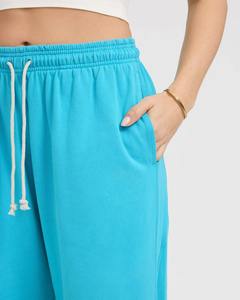 Service OEM Pantalons de jogging décontractés en molleton de coton pour femmes Pantalons surdimensionnés Vente en gros de pantalons et de pantalons pour femmes - Product Image 6