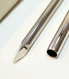 20 cm สแตนเลสสตีลรถปศุสัตว์และ cannula คุณภาพดีที่สุดจากปากีสถาน - Product Image 3