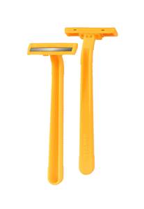 Rasoir à double lame à bon prix pour peaux sensibles, lames en acier inoxydable avec manche en plastique - Product Image 5