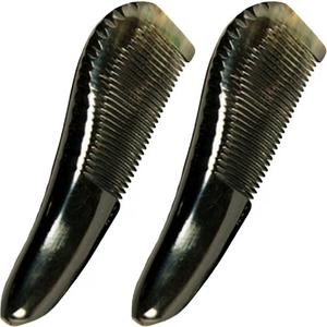 Peigne en corne naturel de qualité supérieure, fait à la main, à dents fines et larges, peigne en corne de buffle fait à la main pour le coiffage des cheveux - Product Image 2
